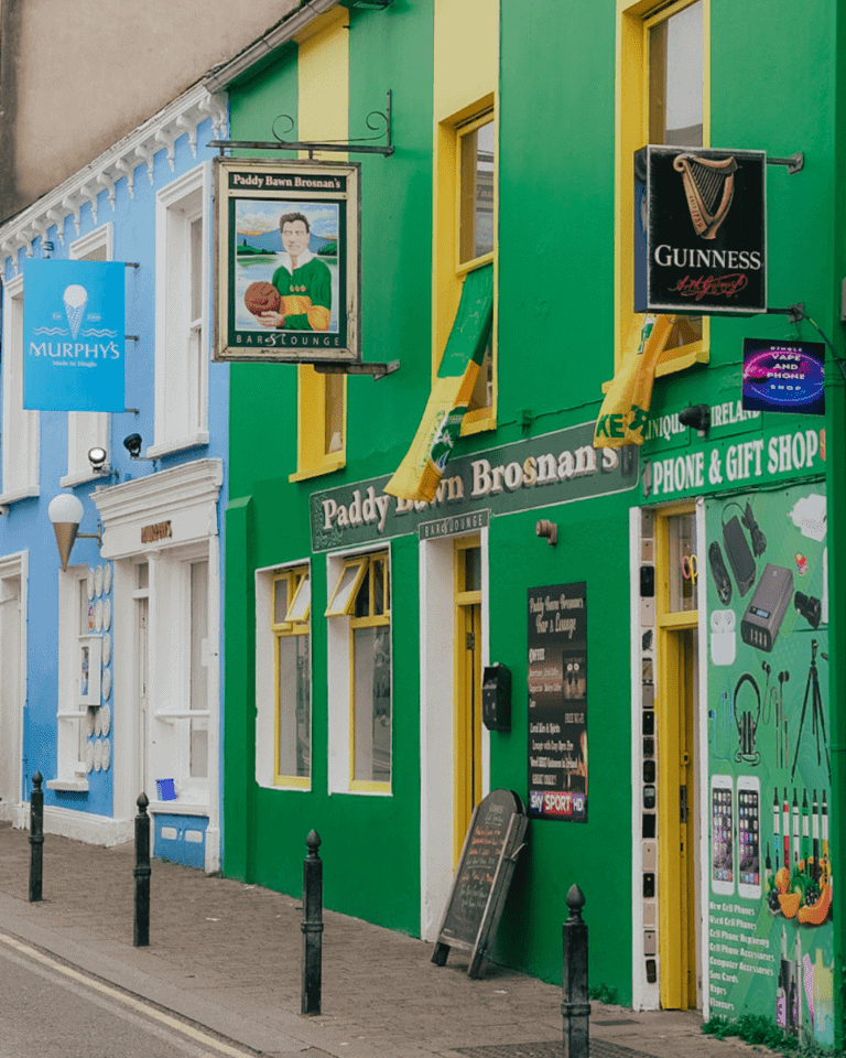 The colourful streets of Dingle, Co Kerry