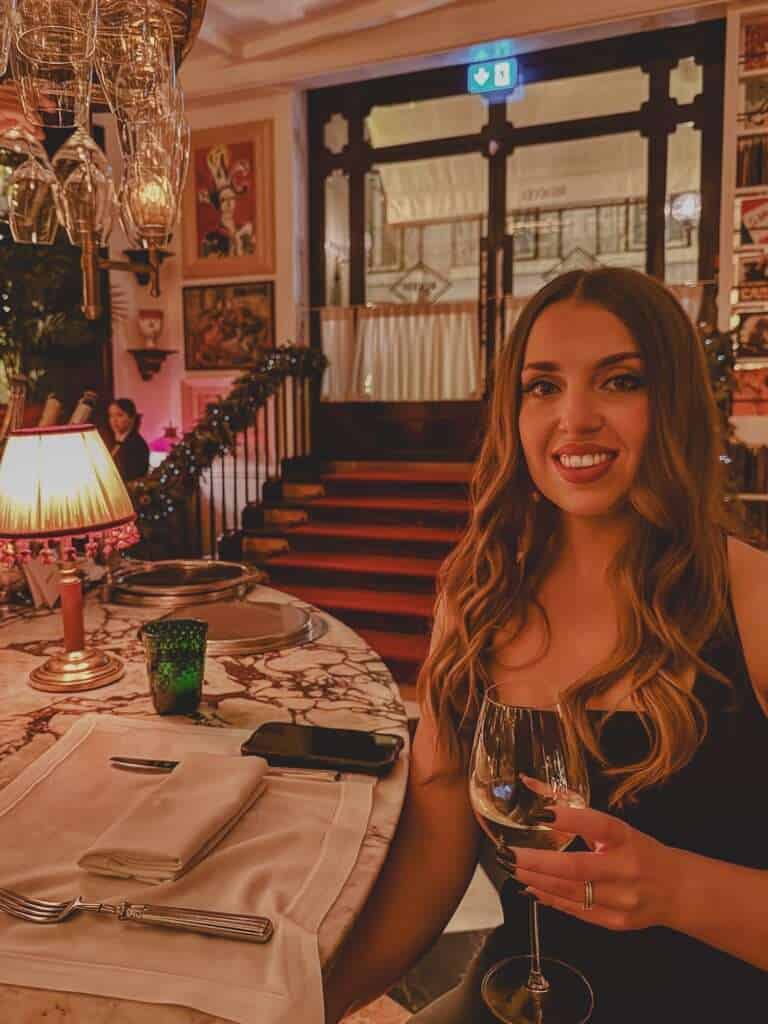 Upscale Italian restaurant Rocco PT in Lisbon Portugal