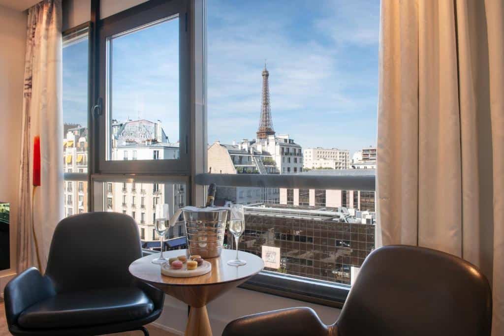 One of the best mid range hotels in Paris near the Eiffel tower
