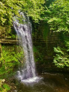 Glencar Waterfall, a beautiful waterfall along the Wild Atlantic Way