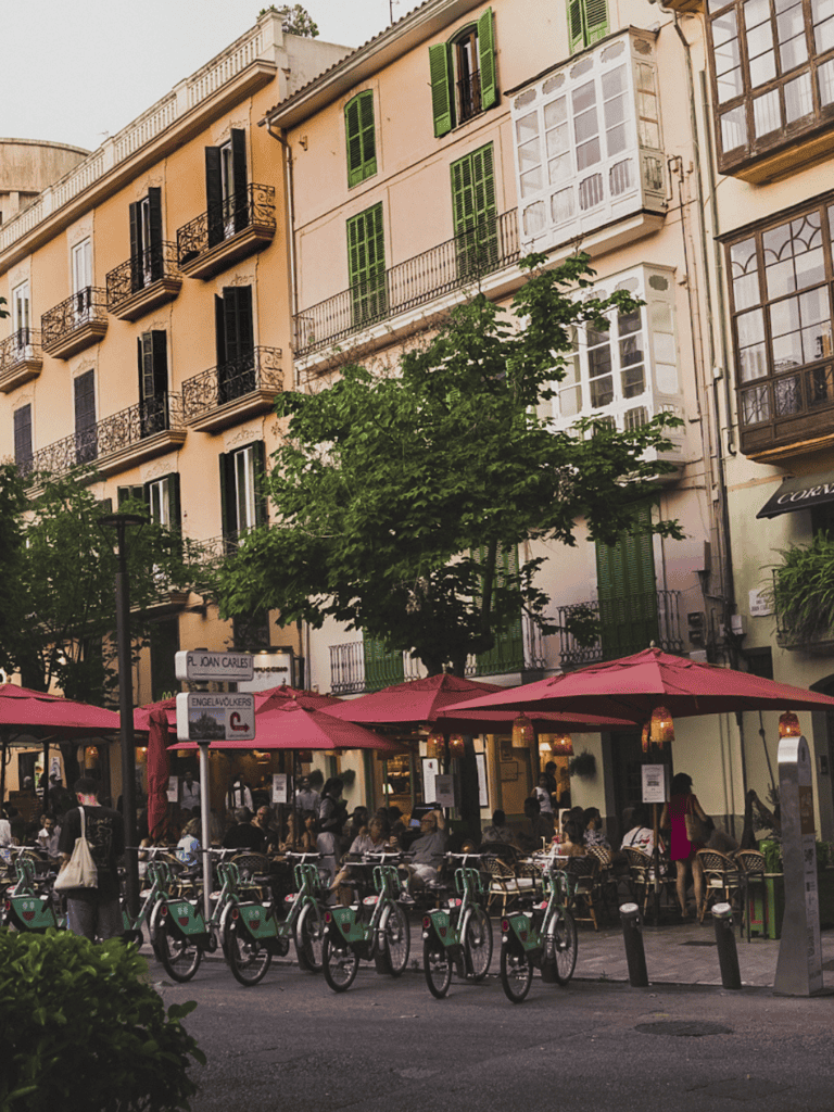 The famous Passeig del Born in Palma de Mallorca - one of the best things to do in Palma