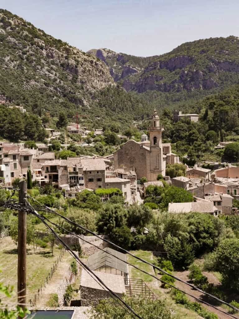 The picturesque streets of Valdemossa in Mallorca