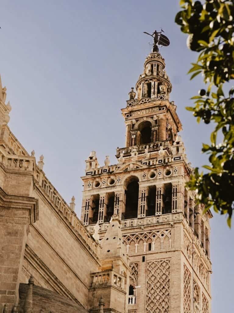 A view of one of Seville's most beautiful buildings, La Giralda
