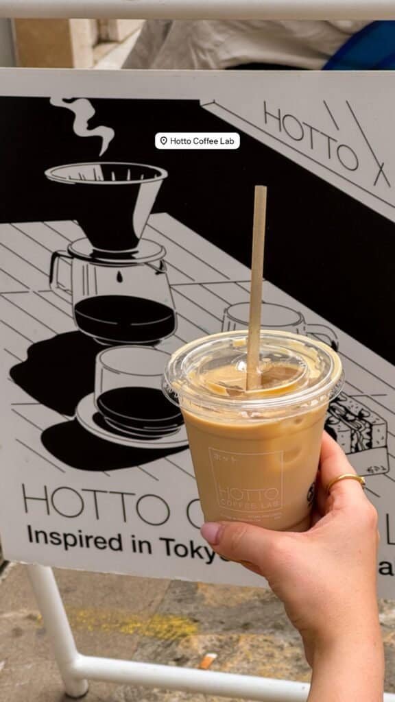 Tokyo inspired cafe Hotto in Palma Mallorca
