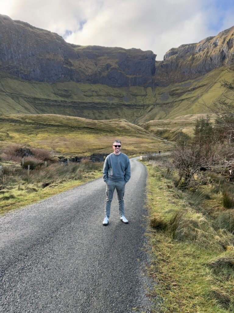 The incredible surroundings of the driving loop along Gleniff Horseshoe in County Sligo, Ireland